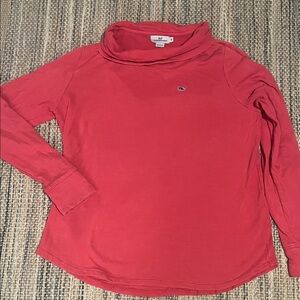 Vineyard Vines Coral Long Sleeve Tee